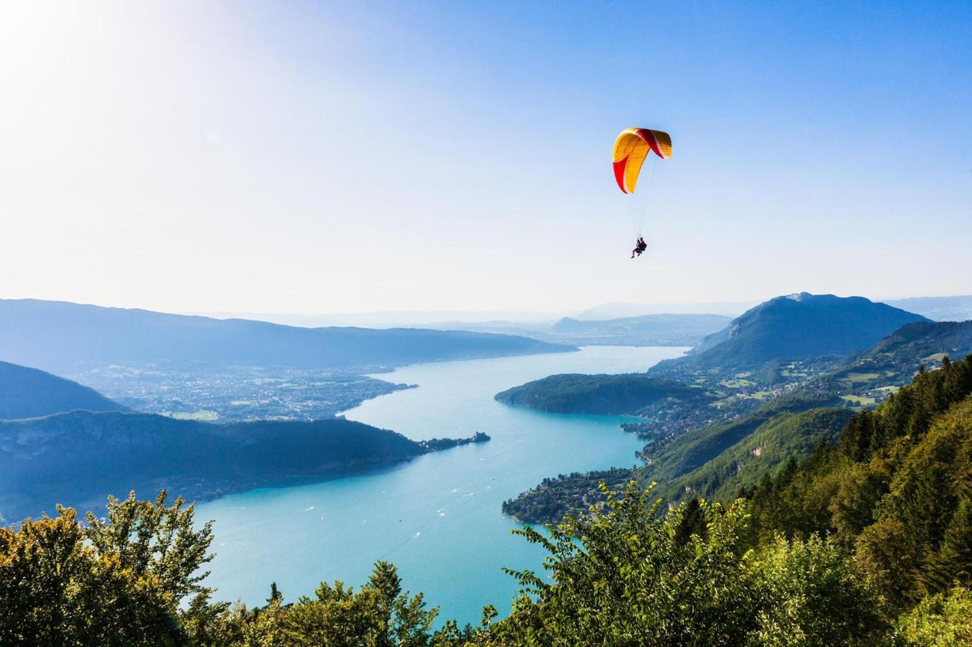 Woody 100M Du Lac Balcon Annecy Buitenkant foto